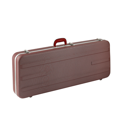 Roter Hartschaum-E-Gitarren-Kasten-stark Shell-ABS Schaum AL Material Waterproof