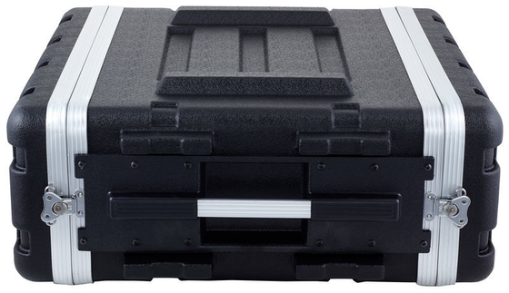 4U-ABS-Rackkasten mit abnehmbaren Türen Ober- und Seitengriff