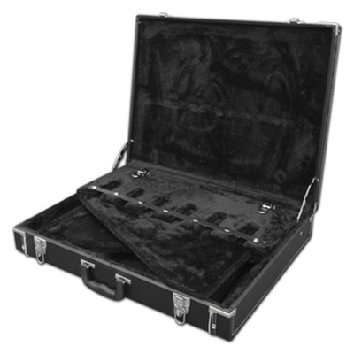 Sperrholz Hardshell-Gitarren-Gestell-Kasten-Gitarren-Stand aufgefüllter Tragegriff
