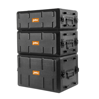PET 10&quot; der Tiefen-6U Kasten Montagerahmen-Gestell-flacher des Gestell-Fall/6u