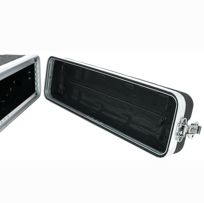 PA-ABS 19 Zoll-Gestell-Kasten/Aluminiumverstärkungsrahmen des Flug-Fall-2u