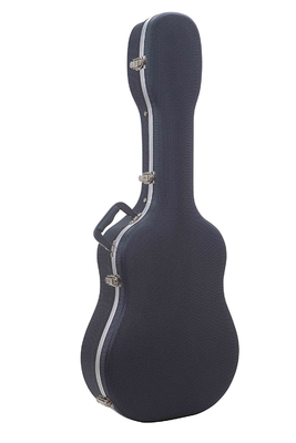 Guider-ABS klassisches Schwarzes des Gitarren-schweren Falls für Dreadnought-Gitarren