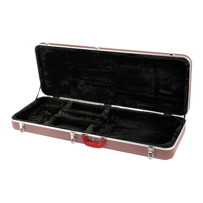 Roter Hartschaum-E-Gitarren-Kasten-stark Shell-ABS Schaum AL Material Waterproof