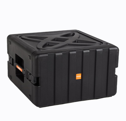 Leichte pp. 6U 19 Zoll-Gestell-Kasten kundenspezifischer Logo Impact Resistance