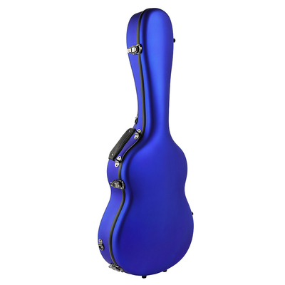 Matte Blue Fiberglass Classical Guitar-Fall-hoher Bruch-Widerstand