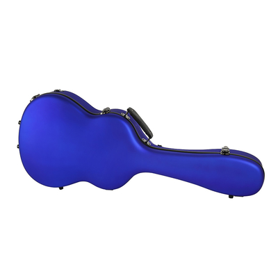 Matte Blue Fiberglass Classical Guitar-Fall-hoher Bruch-Widerstand