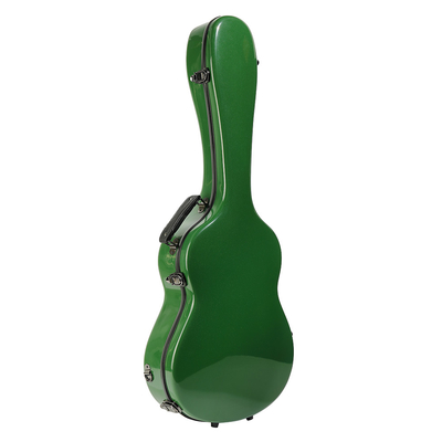 Grüne klassische harte Shell Guitar Case 39 Zoll-Fiberglas-Antidruck
