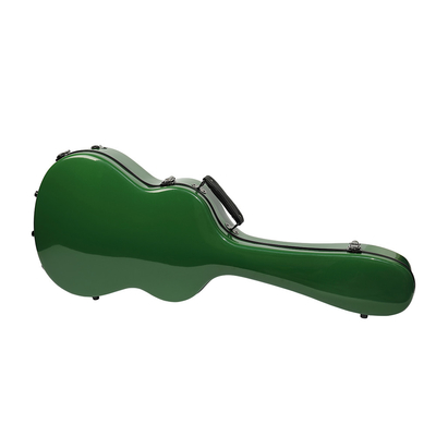 Grüne klassische harte Shell Guitar Case 39 Zoll-Fiberglas-Antidruck