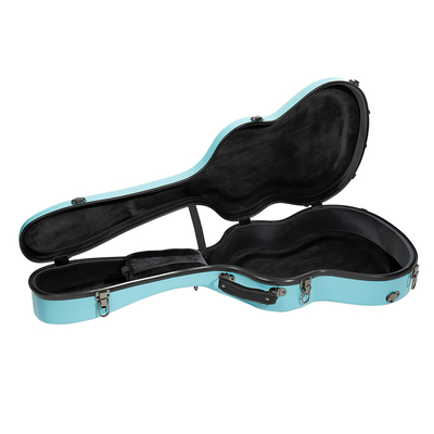 Das 39 Zoll-Fiberglas-Gitarren-schwerer Fall blaues Tiffiany imprägniern