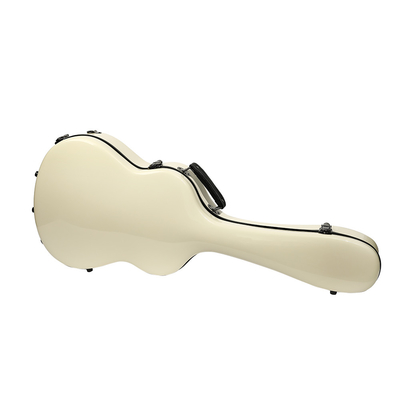 39 Zoll-Fiberglas-klassisches Gitarren-Kasten-Elfenbein