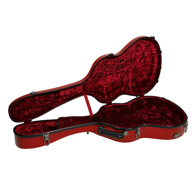 39 Zoll-Fiberglas-bester klassischer Gitarren-Kasten rot