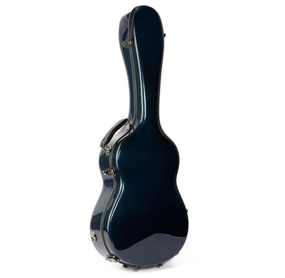 Klassische Luft-Kohlenstoff-Seide des Gitarren-schweren Falls wie blaues Futter
