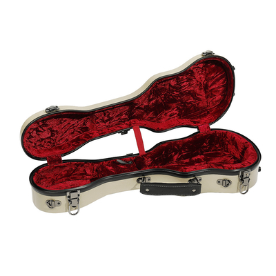 Weiches Samt-Futter des 10 Farbfiberglas-Sopran-Ukulele-schweren Falls