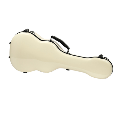 Antielfenbein-Farbe des druck-Fiberglas-Inhalts-Ukulele-schweren Falls