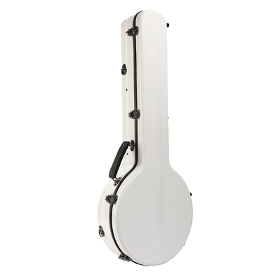 Weißes extrem starkes des Antidruck-Fiberglas Hardshell-Banjo-Kastens