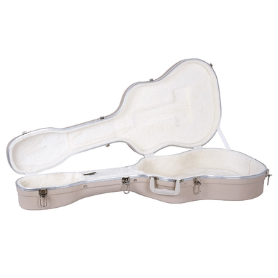 ABS Gitarren-Gestell-Kasten-Elfenbein-klassischer Gitarren-Flug-Fall der REICHWEITEN-220