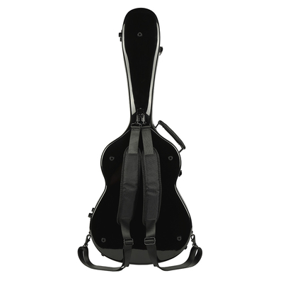 Antidruck-Fiberglas-Gitarren-Kästen für Akustikgitarre-Schwarzes