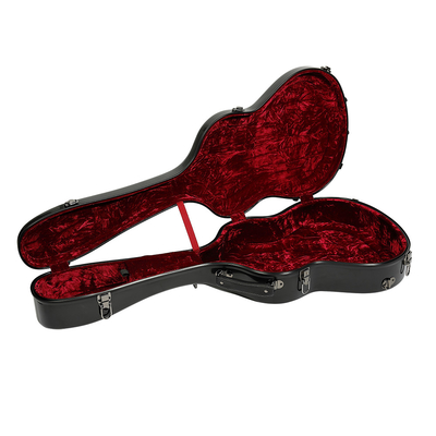Antidruck-Fiberglas-Gitarren-Kästen für Akustikgitarre-Schwarzes