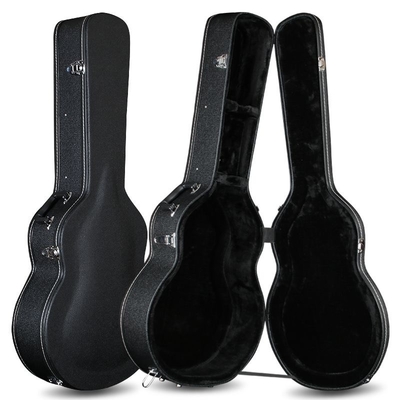 Gitarren-Gestell-Kasten-akustischer schwarzer Leichtgewichtler Eco freundlicher Plywooden