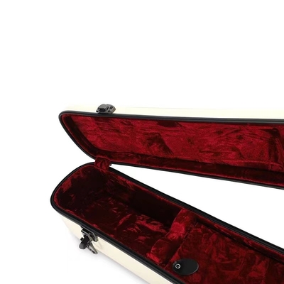 Fiberglass-Hardshell-Banjo-Tasche mit Schultergurt-Ledergriff
