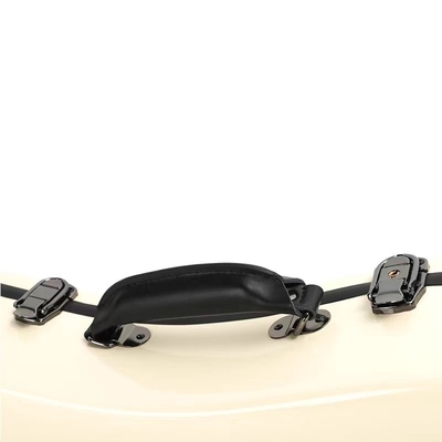 Fiberglass-Hardshell-Banjo-Tasche mit Schultergurt-Ledergriff