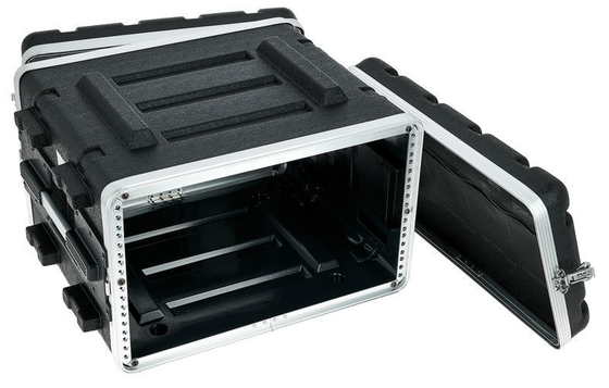 6U-ABS-Rackkasten mit abnehmbaren Türen für 2U-4U-3U-8U-10U-Flächen
